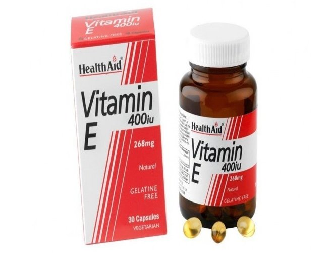 упаковка витамина Е